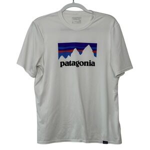 Patagonia Capilene Daily Graphic T-Shirt Size M White